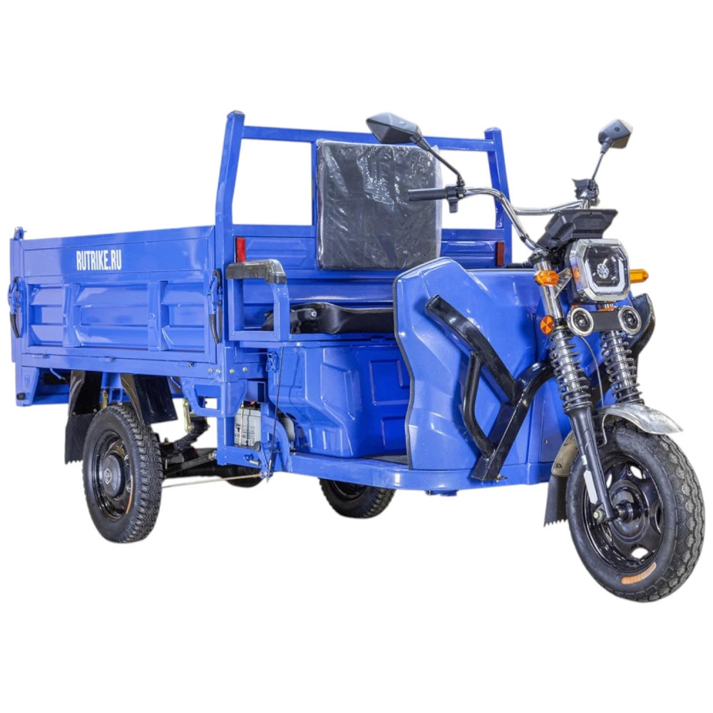 Грузовой электротрицикл Rutrike D5 1500 гидравлика (72V1500W) Серый 4