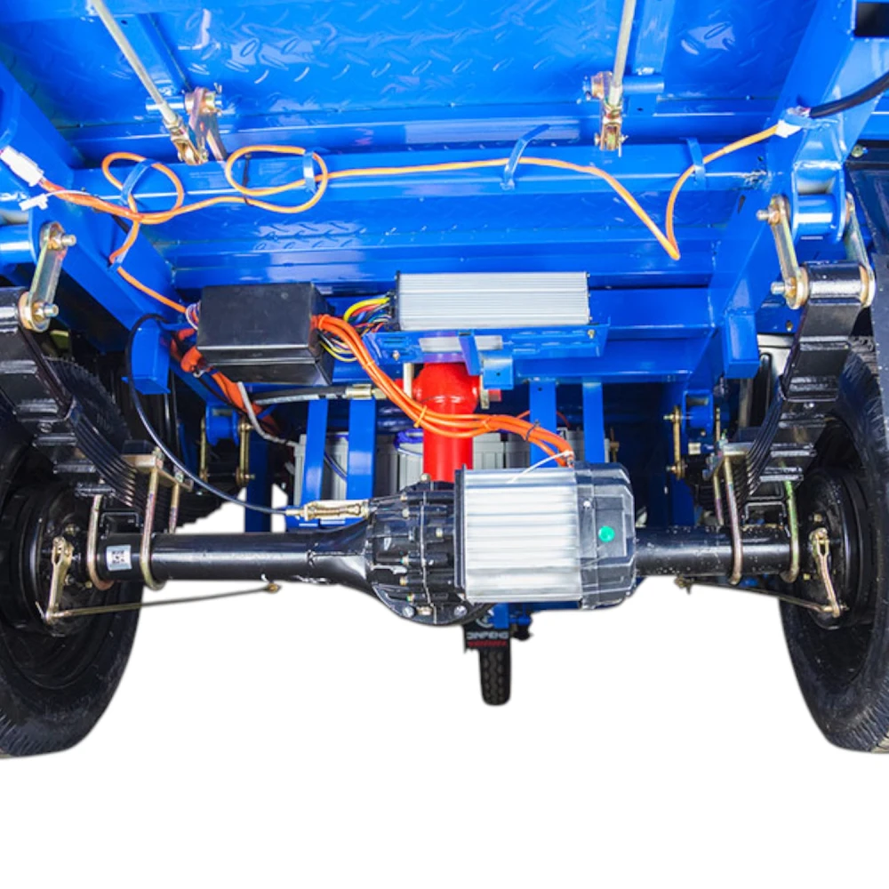 Грузовой электротрицикл Rutrike D5 1500 гидравлика (72V1500W) Серый 10