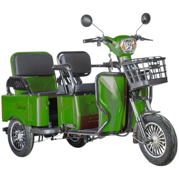 Электротрицикл Rutrike Gelbert Tuban 48V/60V 600Вт Зелёный