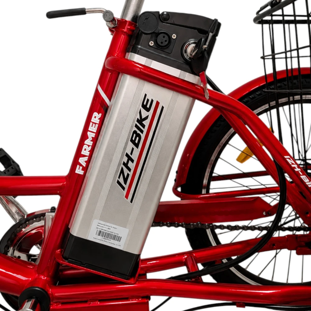Электровелосипед IZH-BIKE FARMER 250W 36V10Ah Li-ion Красный 14