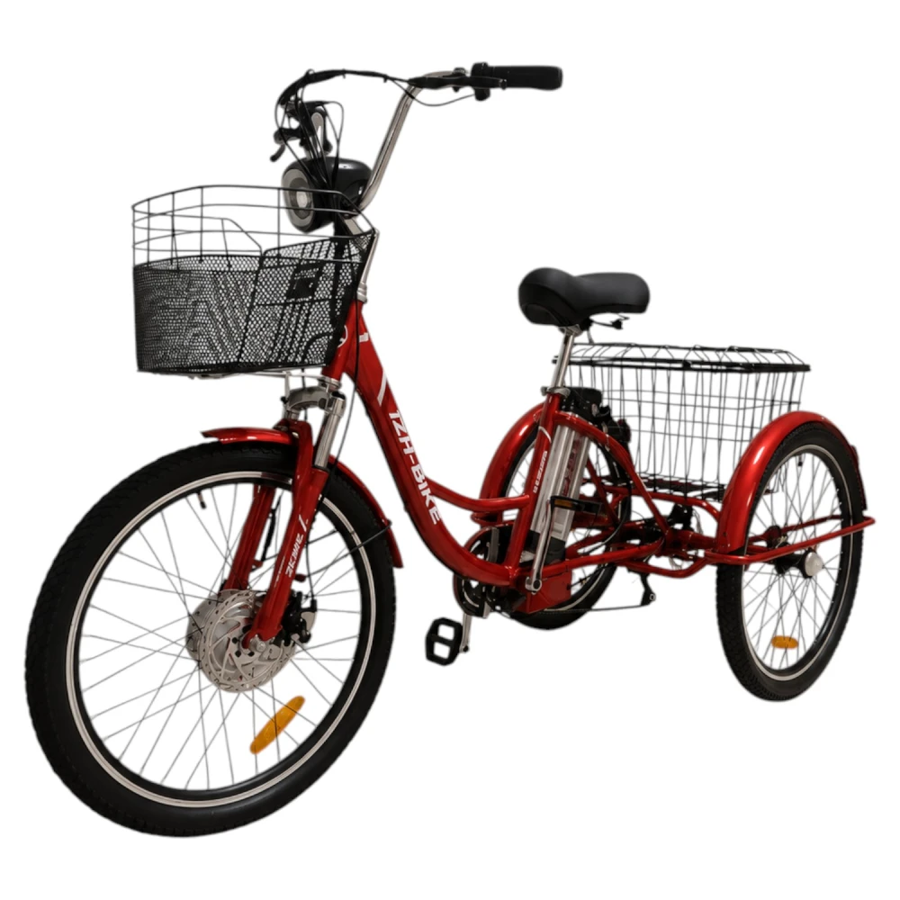 Электровелосипед IZH-BIKE FARMER 250W 36V10Ah Li-ion Красный