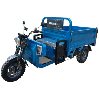 Грузовой электротрицикл Yasmand Гидравлика С900 1500W 60V45Ah Синий