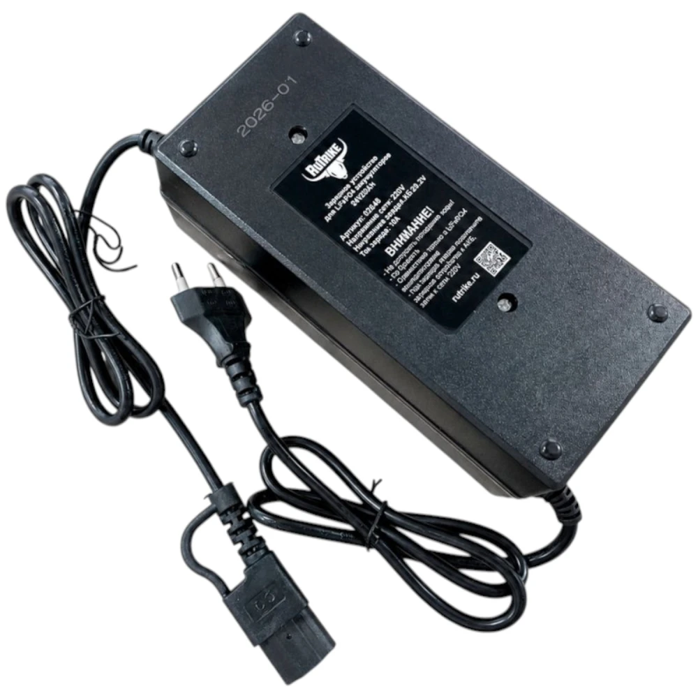Зарядное устройство Rutrike для LiFePo4 аккумуляторов 60V32A/H (73V 5A) SB50 1